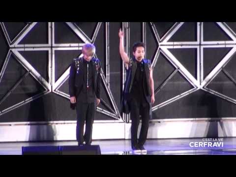 140815 [FANCAM] SMTOWN CONCERT EXO Intro+Overdoes XIUMIN&LUHAN&SUHO Focus