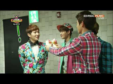 130313 MBC Music Show Champion SHINee   backstage