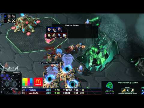 ZvP - Firecake vs Mana - Deadwing - Starcraft 2 HD polski komentarz