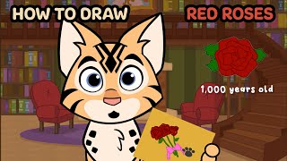 How to Draw Roses 🌹 | Fun and Simple Drawing Tutorial for Kids