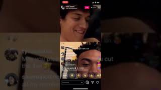 Kevin Abstract Live on Instagram with Omar Apollo (4/09/19)