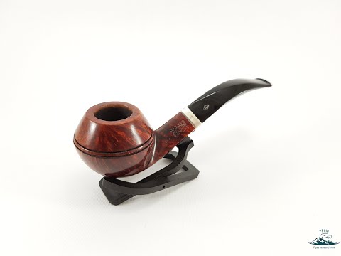 Parker Super Bruyere 925 Silver Smooth Rhodesian 9mm