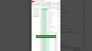 How to use Power Query to combine Excel spreadsheets! #excel #powerquery #spreadsheet