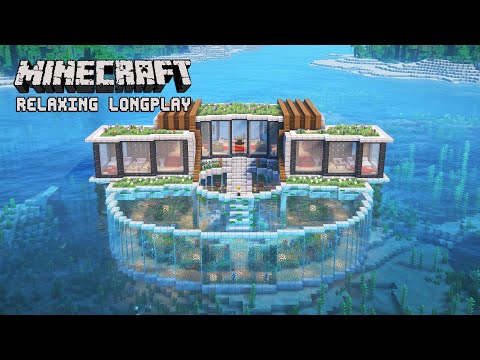 We Survived and Built a Modern Survival Base | Minecraft Relaxing Longplay (No Commentary)