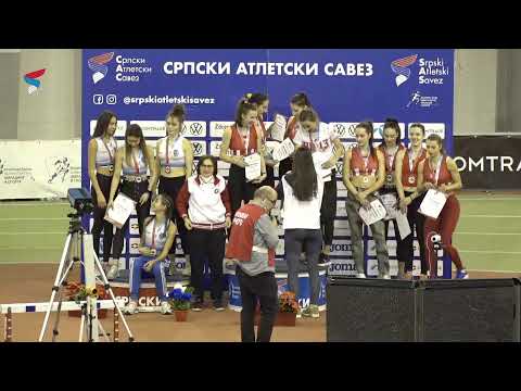 Prvenstvo Srbije u dvorani za seniore/ke i Prvenstvo Srbije u dvorani u višebojima za seniore/ke.