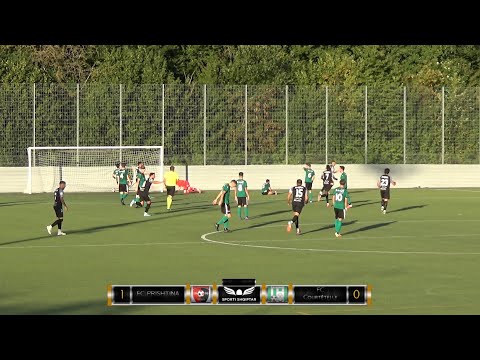 FC Prishtina 1:2 Courtetelle, (momentet e ndeshjes - highlights)