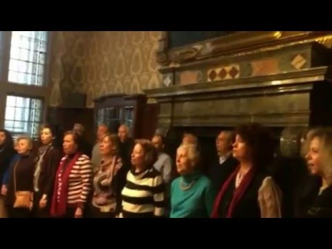 Beim Empfang im Neuem Rathaus