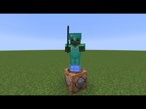 Minecraft 1.16.5: How to summon a custom mob with armor and weapon