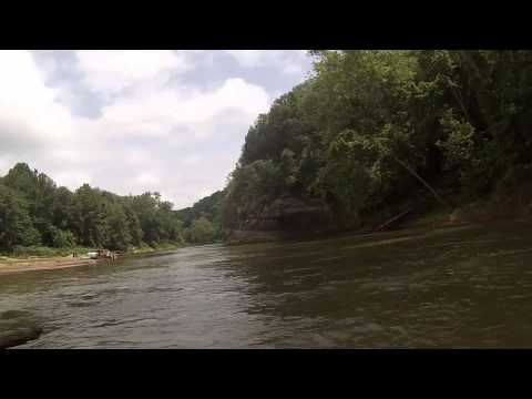 Canoeing on the Meramec River