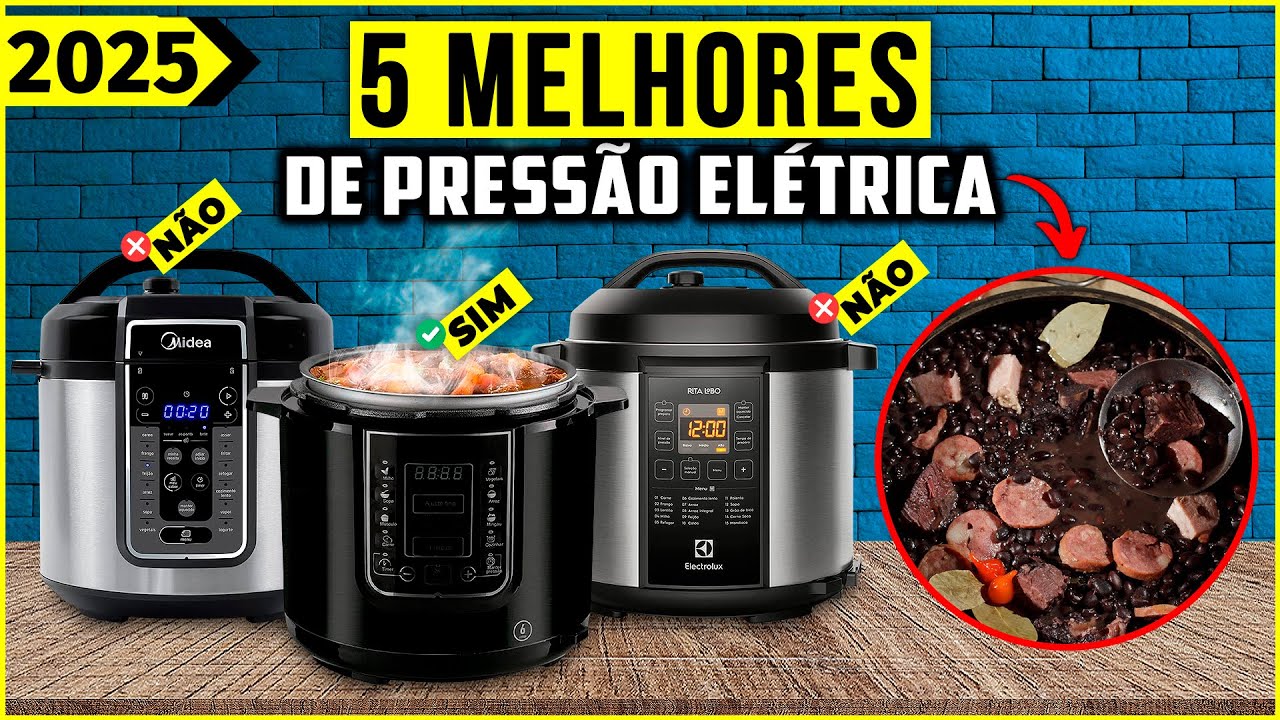 As 5 Melhores Panela De Pressão Eletrica Em 2024!