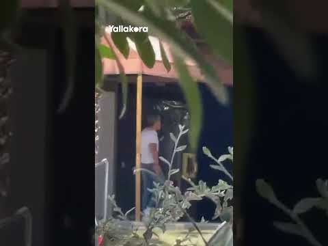 اجتماع بين والد ليونيل ميسي وخوان لابورتا رئيس برشلونة