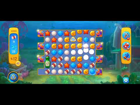 Fishdom Easy Level 11053 (with ingame boosters) @choraelmin