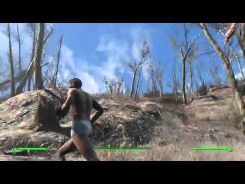 Fallout 4 Hijinks.  A Man in his Underwear part 2.