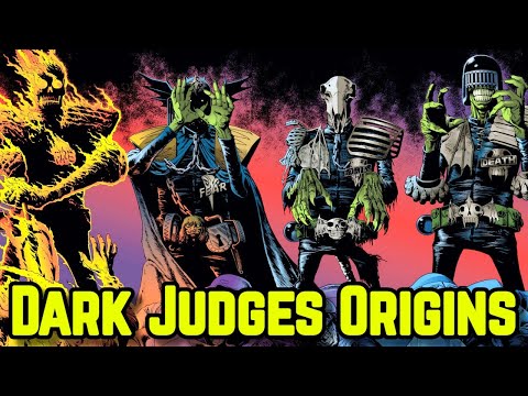 Dark Judges Origins - A Cabal Of Twisted And Deranged Judges Harbinger Of Death And Pain – Explored