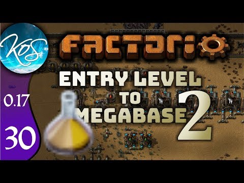Factorio 0.17 Ep 30: STARTING UTILITY SCIENCE - Entry Level to Megabase 2 - Tutorial Let's Play