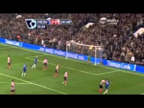 Chelsea vs Sunderland 3-1 8/12/12 - All goals and Highlights