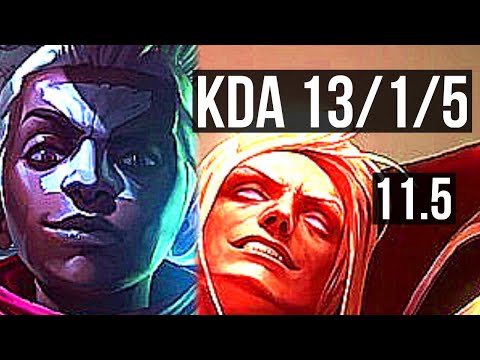 EKKO vs VLADIMIR (MID) | 13/1/5, 1.8M mastery, Legendary | TR Challenger | v11.5
