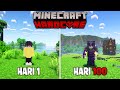 Aku Bertahan Hidup 100 Hari Di Minecraft Hardcore 1 21