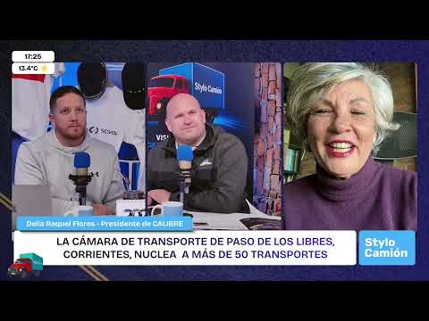 Delia Raquel Flores, Presidente de CALIBRE: Cámara de Transporte de Paso de los Libres, Corrientes