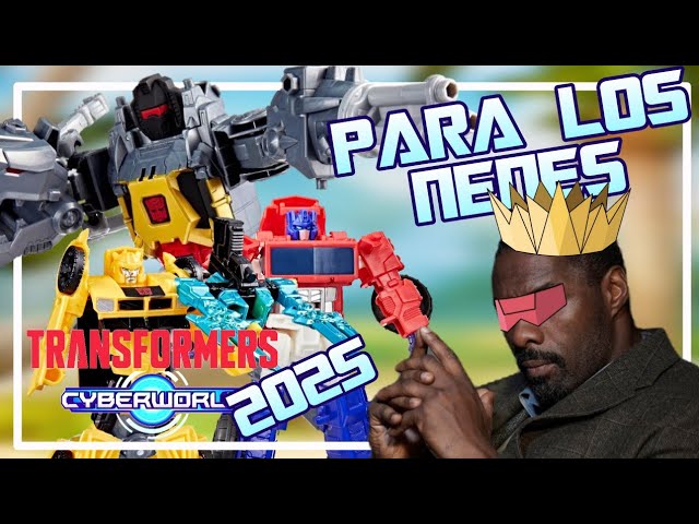 Vídeo relacionado con Transformers Hasbro Cyberworld, Bumblebee, Figura de Acción 2 en 1, Robot de Juguete o Coche Deportivo Amarillo, Accesorio de Cañón, Coleccionable, Regalos para Niños y Niñas 6 Años o Más