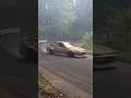 Drifting on Japan touge