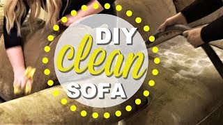 HOW TO CLEAN AND DEODORIZE YOUR SOFA | TIPS TO MAKE YOUR COUCH SMELL BETTER | FURNITURE DEEP CLEAN