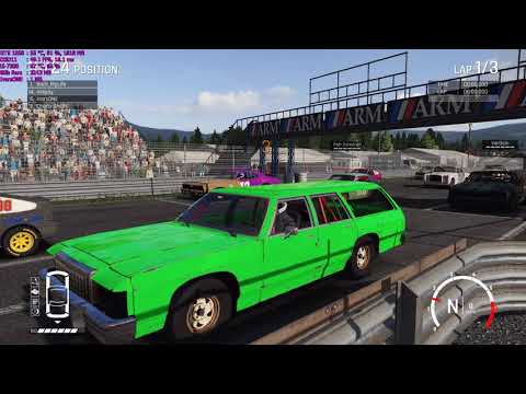 Next Car Game: Wreckfest Walkthrough Part 14 - "National Amateurs: Totaled On Tarmac"