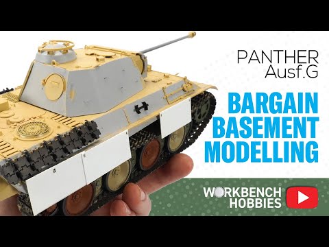 Panther G Build | Best Value 1/35 Tank Kit? | No Aftermarket, Just Smart Modelling Tricks!