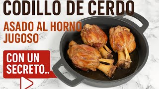 Codillo de cerdo AL HORNO y super TIERNO 🔥🐽  - EN OLLA EXPRESS
