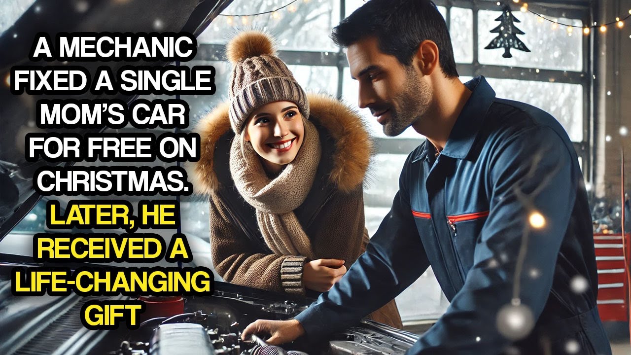 A Mechanic Fixed A Single Mom's Car For Free on Christmas. Later, He Received a Life-Changing Gift