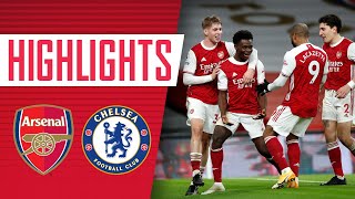 HIGHLIGHTS | Laca, Xhaka, Saka all score! | Arsenal vs Chelsea (3-1) | Premier League
