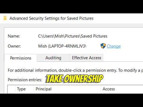 How To Take Ownership Of Administrative Files & Folders in Windows 11