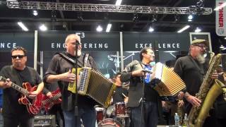The NAMM Show 2013: Los Lobos Live at the HOHNER Booth