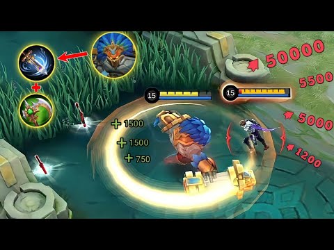 grock 500% attack speed build be like: