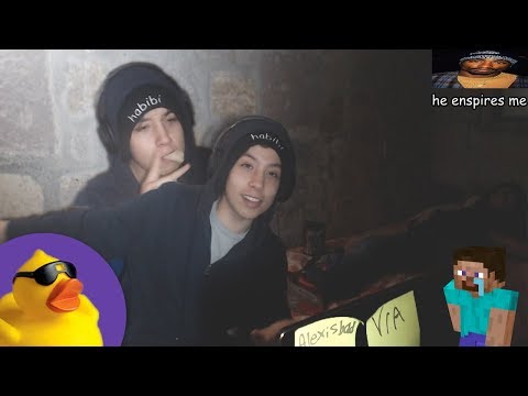 Quackity Chills Near Bed With Chat