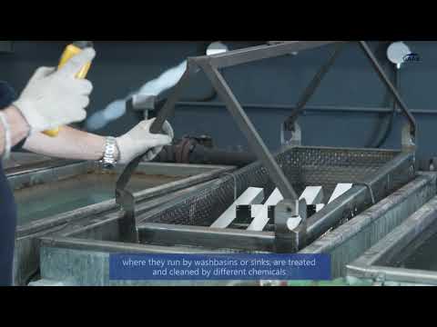 GAAB LOCKS HOW ITS MADE - T391-04 Panic Exit Device