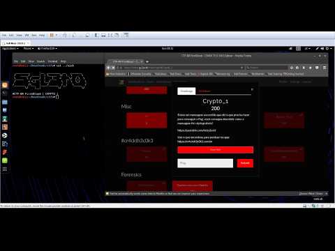 CTF-BR FirstBlood - Crypt0 1