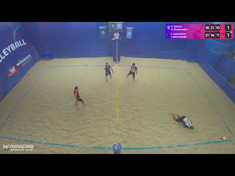 17:30 S. Zalizko / V. Shapovalov - I. Laponohov / I. Romanenko 04.01.2023 | Winners Beach Volleyball