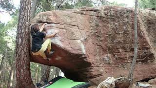 Video thumbnail of Gancho Perfecto, 6c+. Albarracín