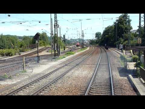 Führerstandsmitfahrt auf der Ilztalbahn über die Kachletbrücke nach Passau