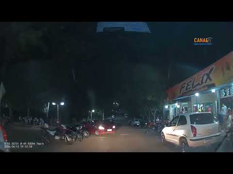 PASSANDO A NOITE, NA CIDADE DE ITAPURANGA NO ESTADO DE GOIÁS.