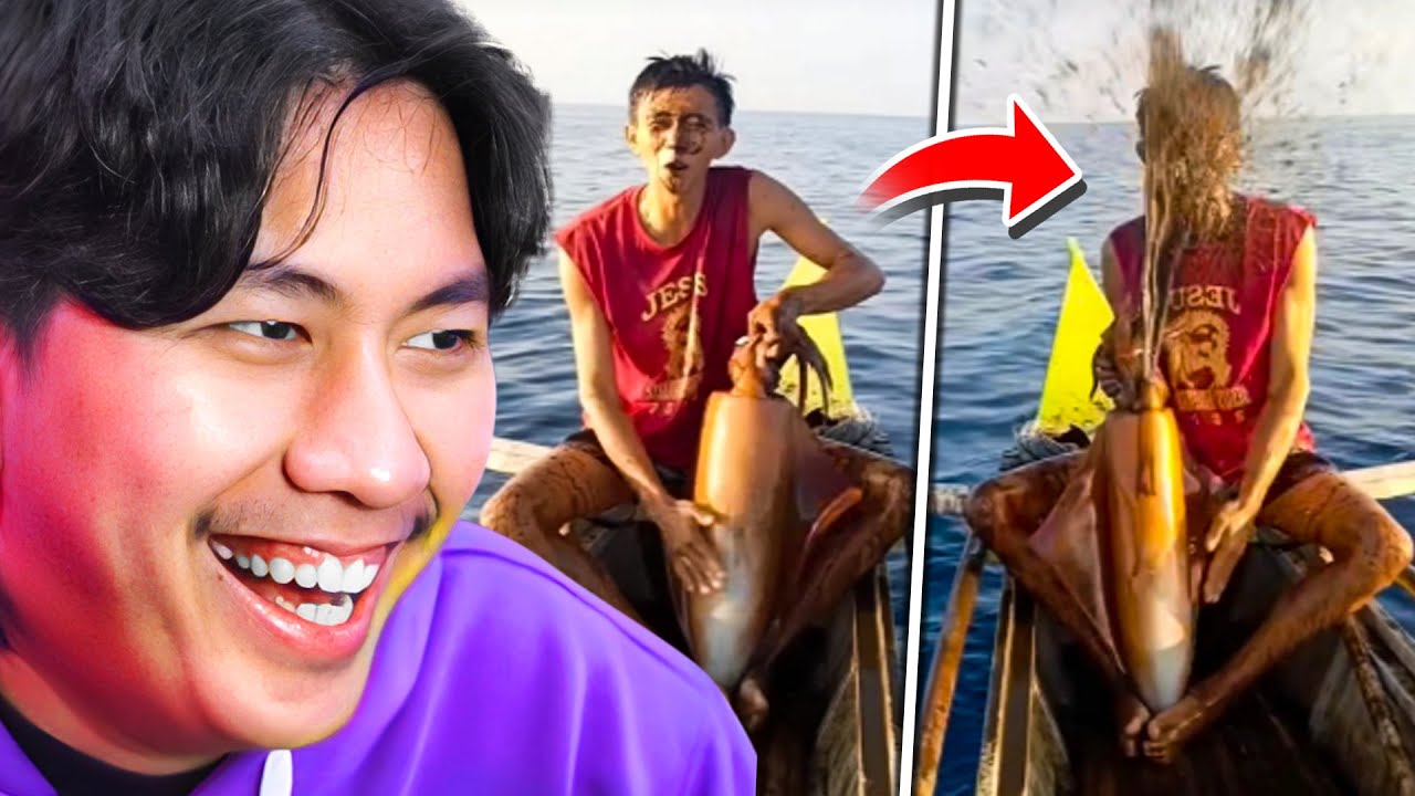 duh keluar dikit njirr.. 🤭 - REACT MEME KOCAK