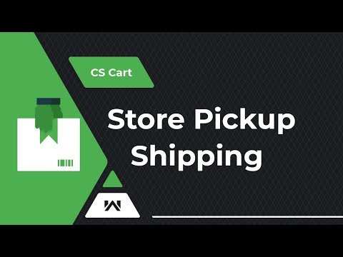 CS-Cart Store Pickup Shipping