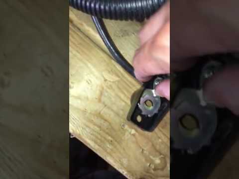 Aluminum umbrella crank