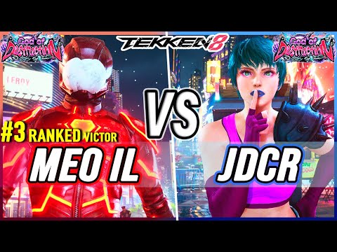 T8 🔥 Meo-IL (#1 Ranked Victor) vs JDCR (Lili) 🔥 Tekken 8 High Level Gameplay