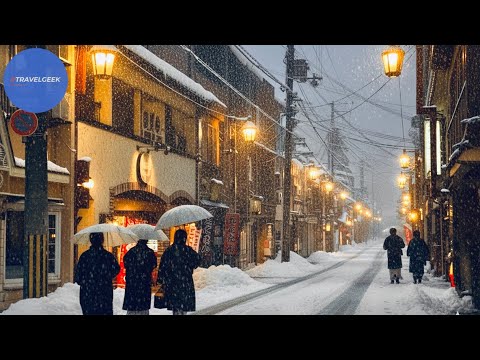 Overnight in Japan's Snowy Winter Village 2 Hours from Kyoto | Kinosaki Onsen