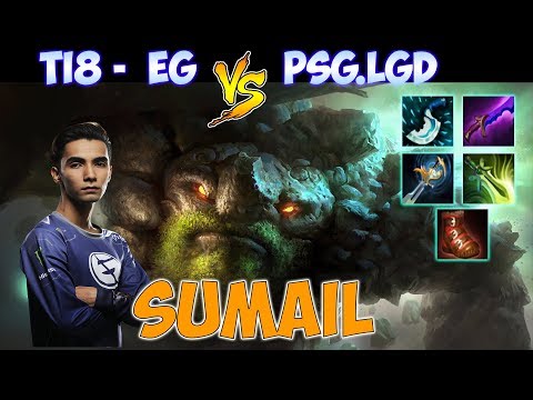 SumaiL - Tiny Midlane Evil Geniuses vs PSG.LGD TI8 Group Stage