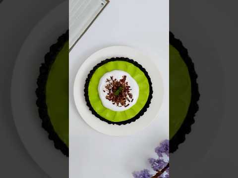 Yummy Matcha Tart recipe ! #shorts #matcha #tart #nyamnyam