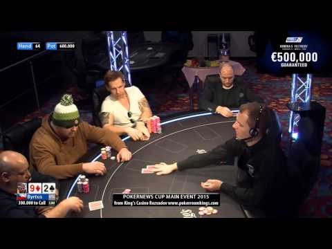 POKERNEWS CUP MAIN EVENT 2015 - FINAL TABLE - EN - KINGS CASINO ROZVADOV