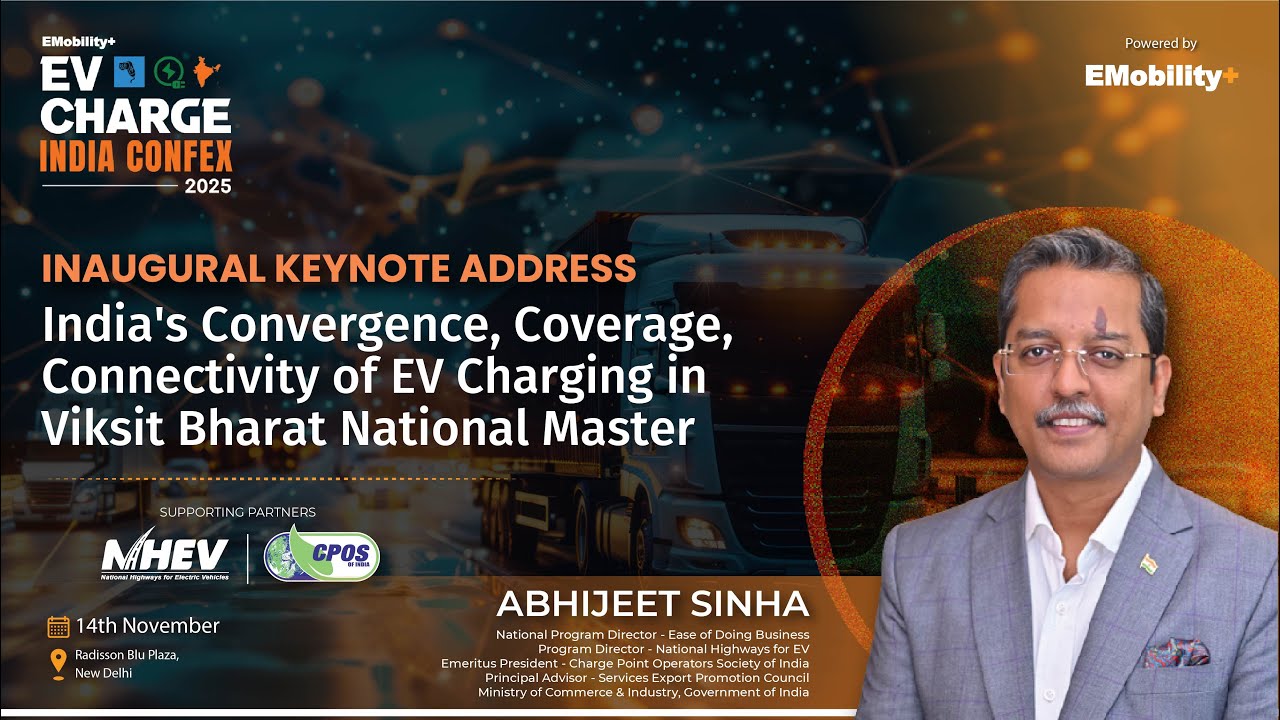 Abhijeet Sinha on India’s EV Future – Convergence, Coverage & Connectivity in Viksit Bharat Plan – Connected mobility & Viksit Bharat vision